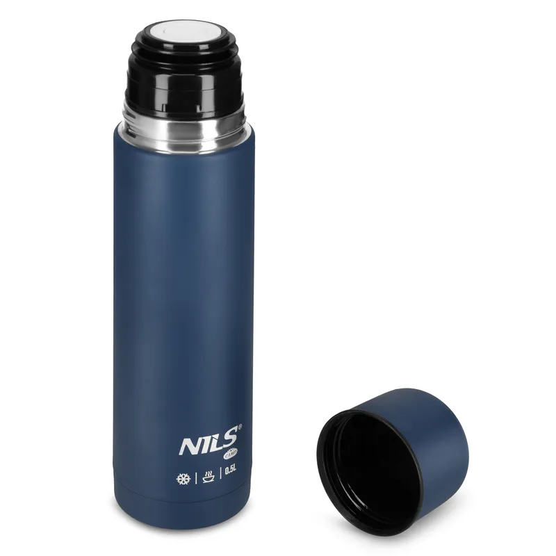 NC3803 Termos Turystyczny 500 ml NILS Camp - Niebieski