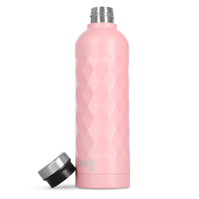 NC3805 Butelka Turystyczna 750ml NILS Camp - Różowa