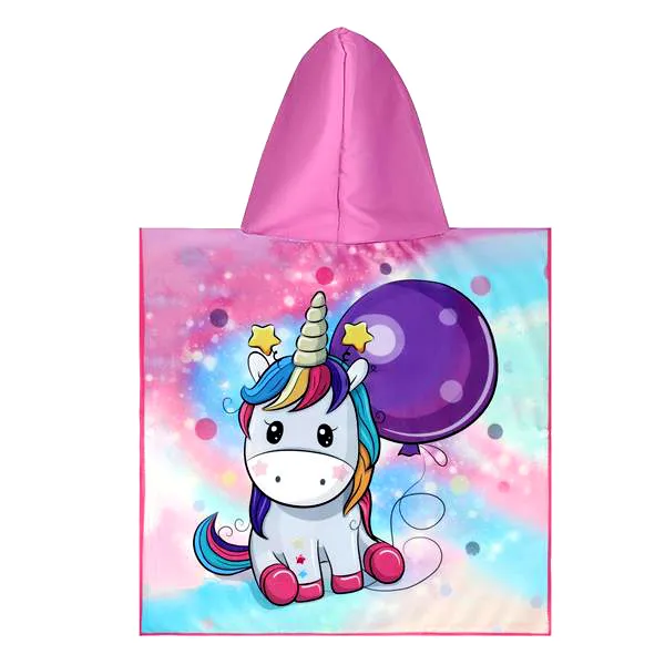 NAR20 Ręcznik Ponczo Unicorn NILS Aqua