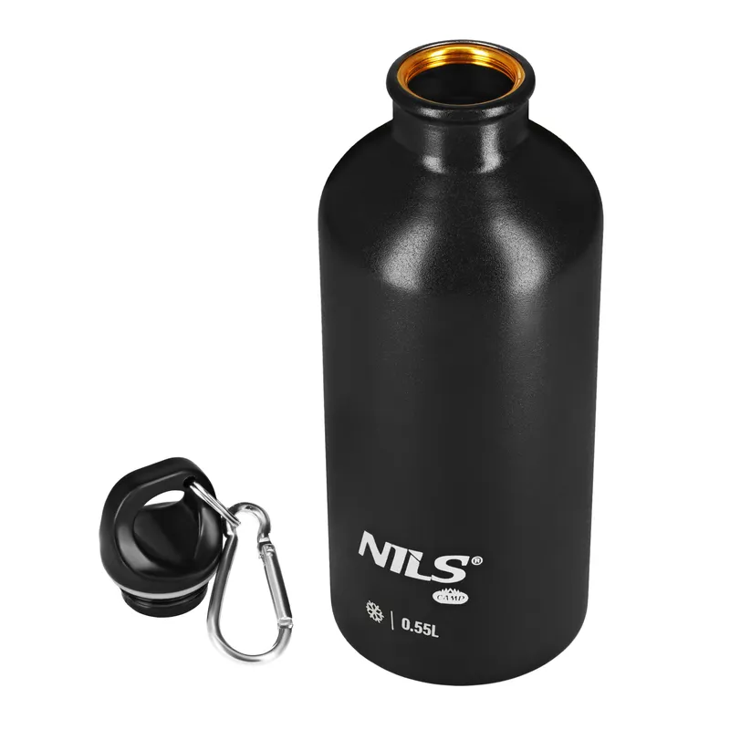 NC3801 Butelka Turystyczna 550ml NILS Camp - Czarna