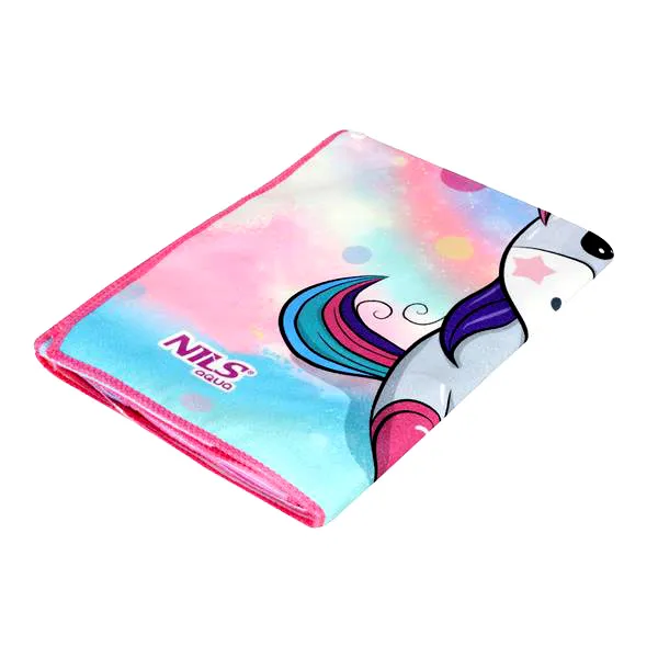 NAR20 Ręcznik Ponczo Unicorn NILS Aqua
