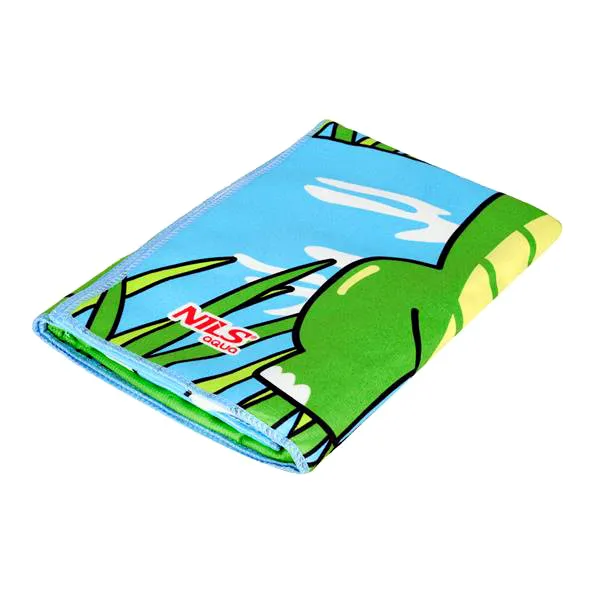 NAR20 Ręcznik Ponczo Crocodile NILS Aqua