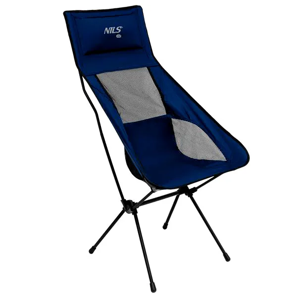 NC3322 Krzesło Składane Ultralight NILS Camp - Granatowe
