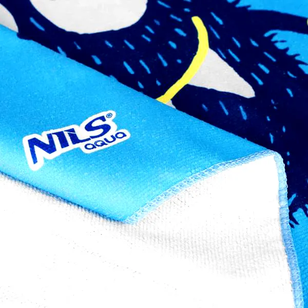 NAR20 Ręcznik Ponczo Monster NILS Aqua