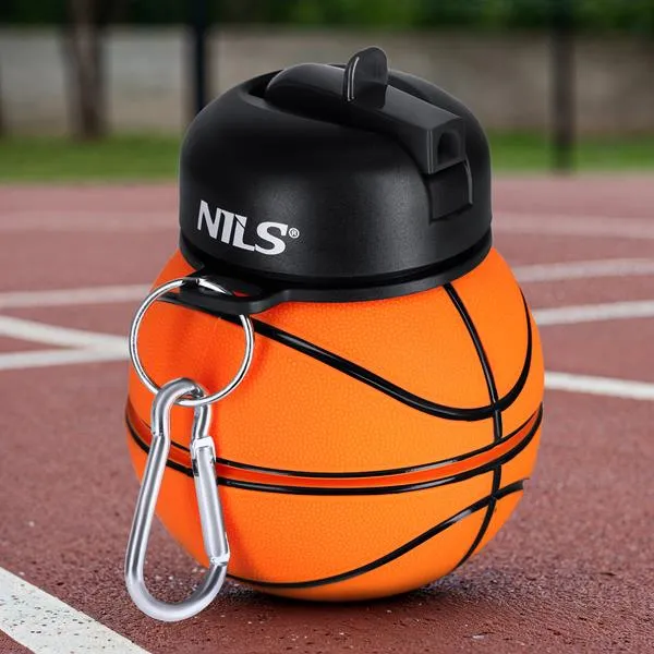 NC4104 Kubek Silikonowy Składany 550ml Basketball NILS