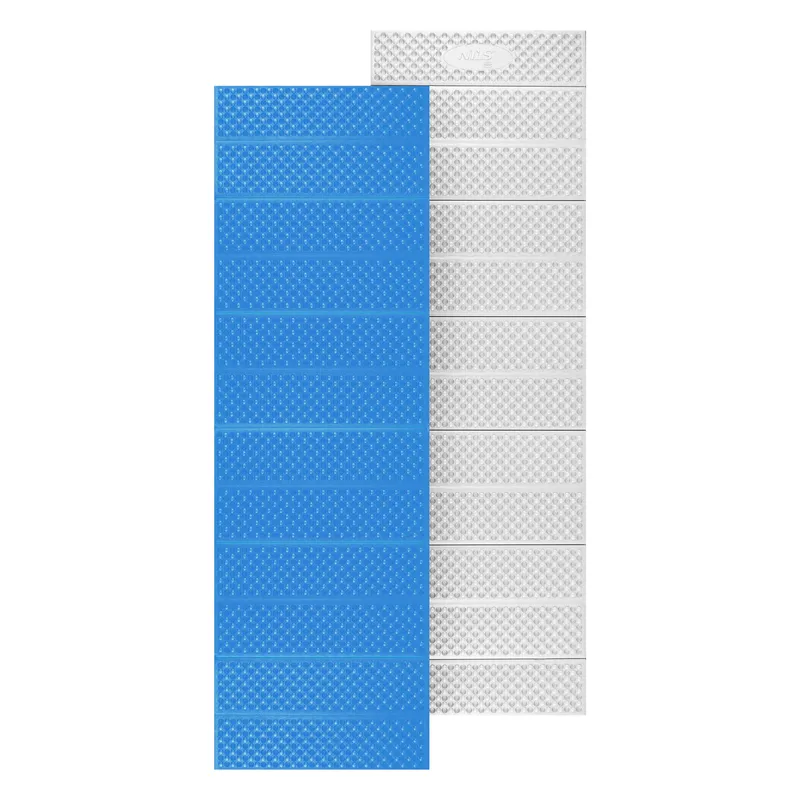NC17103 Karimata Składana Turystyczna Z Podbiciem Aluminiowym + Xpe 195 cm NILS Camp - Niebieska