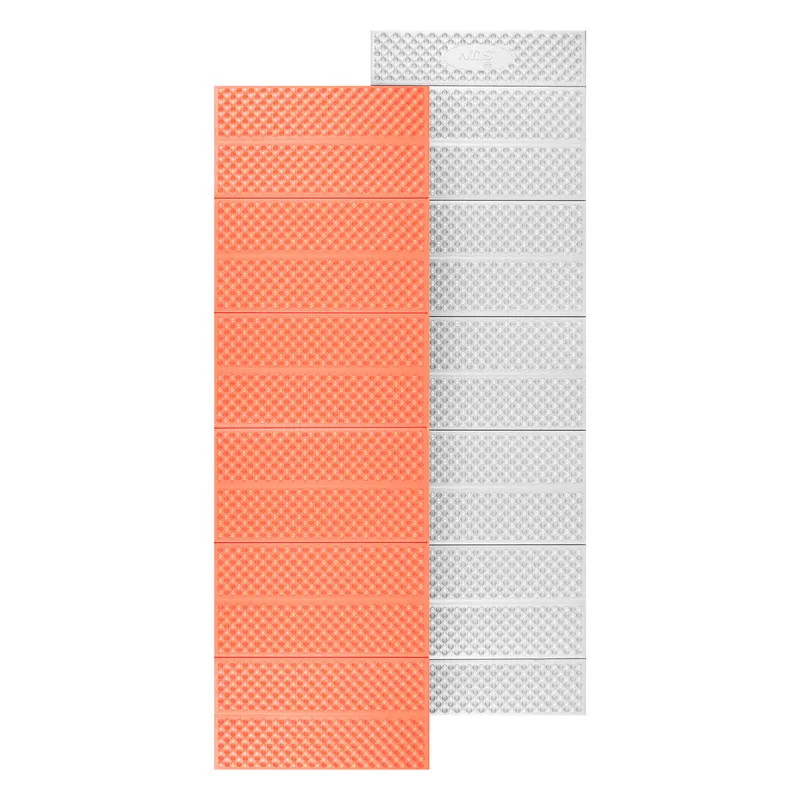 NC17103 Karimata Składana Turystyczna Z Podbiciem Aluminiowym + Xpe 195 cm NILS Camp - Pomarańczowa