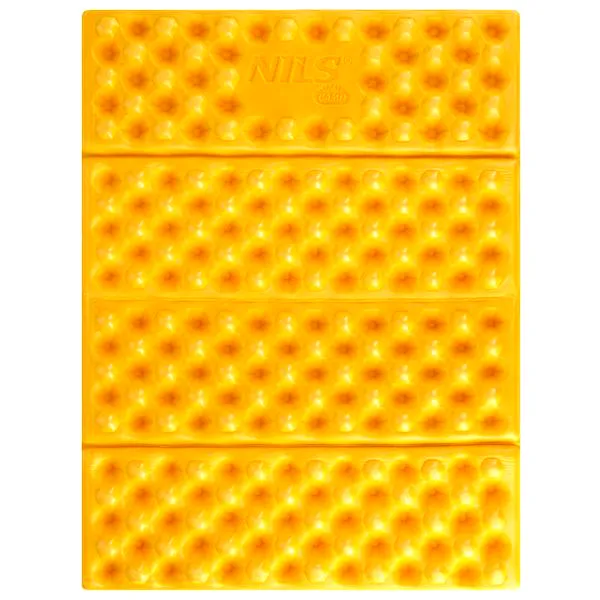 NC17105 Mata Kempingowa Do Siedzenia Z Podbiciem Aluminiowym +ixpe 40 cm NILS Camp - Żółta