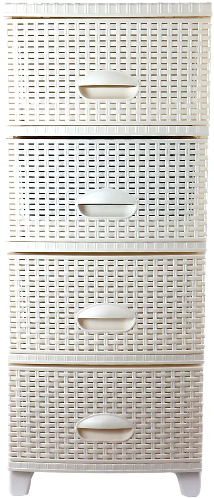 Komoda Rattan Turan - Biała