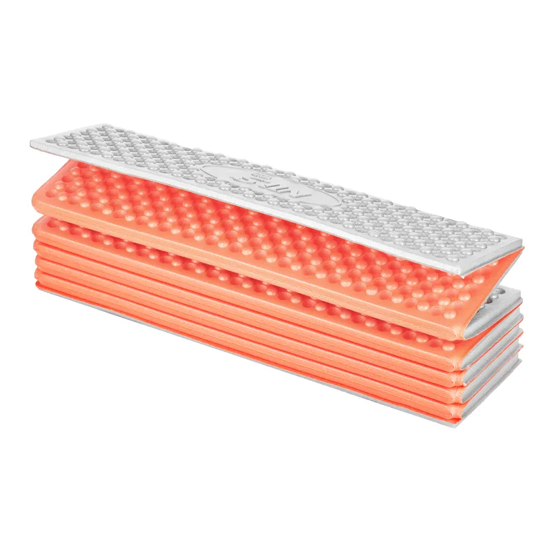 NC17103 Karimata Składana Turystyczna Z Podbiciem Aluminiowym + Xpe 195 cm NILS Camp - Pomarańczowa