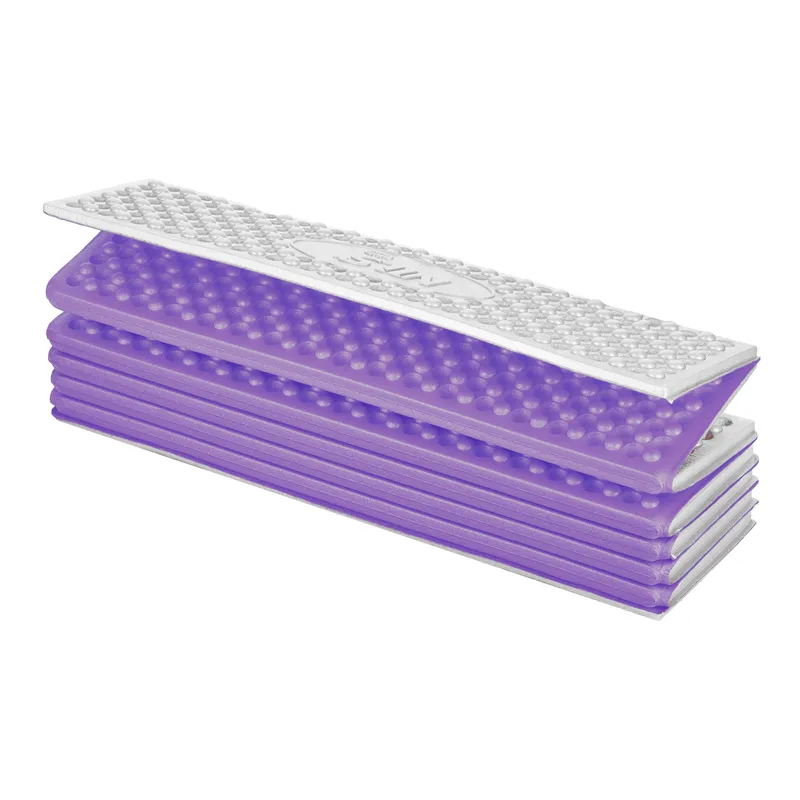 NC17103 Karimata Składana Turystyczna Z Podbiciem Aluminiowym + Xpe 195 cm NILS Camp - Fioletowa