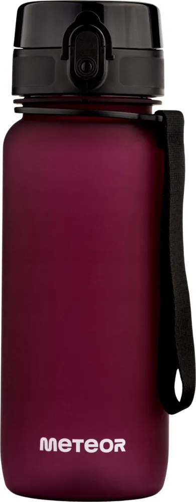 Bidon Sportowy METEOR 650 ml - Bordowy