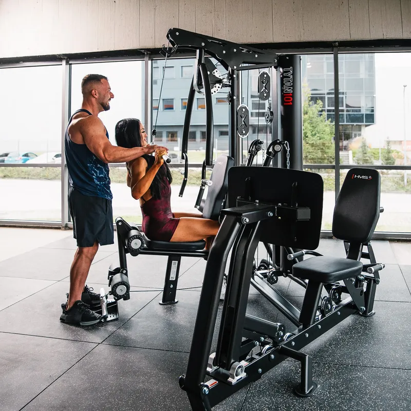 Tytan 101 Atlas Do Ćwiczeń Z Prasą Do Nóg Commercial Hms