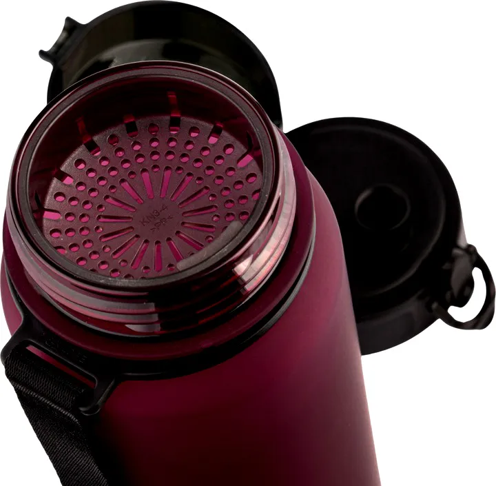 Bidon Sportowy METEOR 650 ml - Bordowy