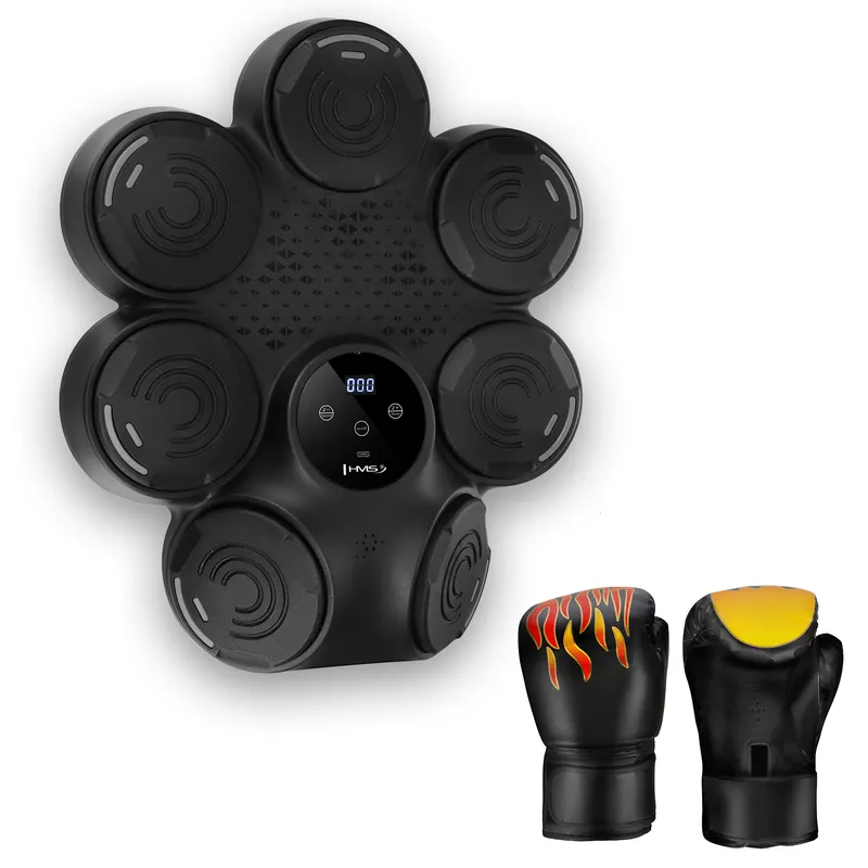 TB30 Elektroniczna Tarcza Bokserska Bluetooth Z Muzyką I Rękawicami Hms