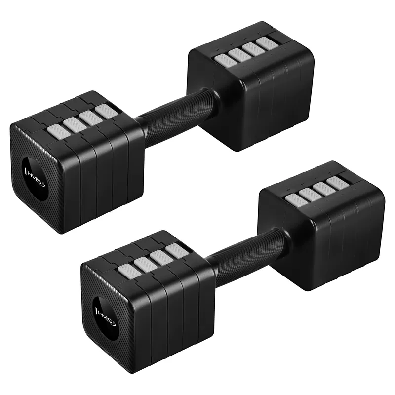 HL02 Hantle Regulowane Black 2 x 5 kg Hms