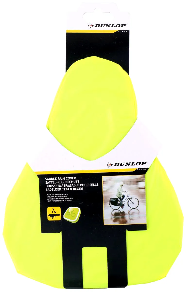 Pokrowiec Nakładka Odblaskowa Na Siodełko Wodoodporna 260x230mm Dunlop