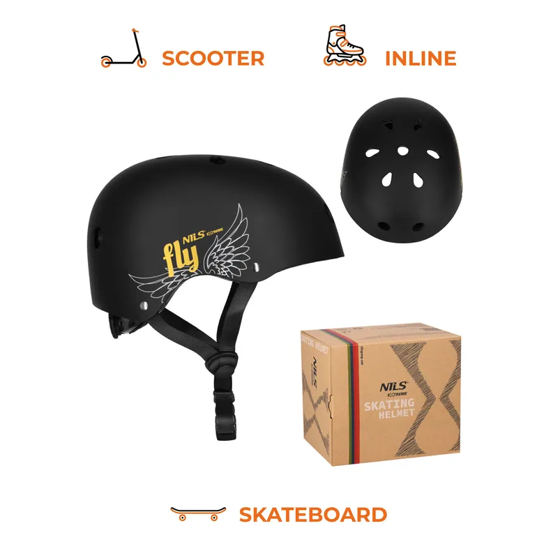 MTW001 Fly Kask XS(48-52CM) NILS Extreme - Złoty