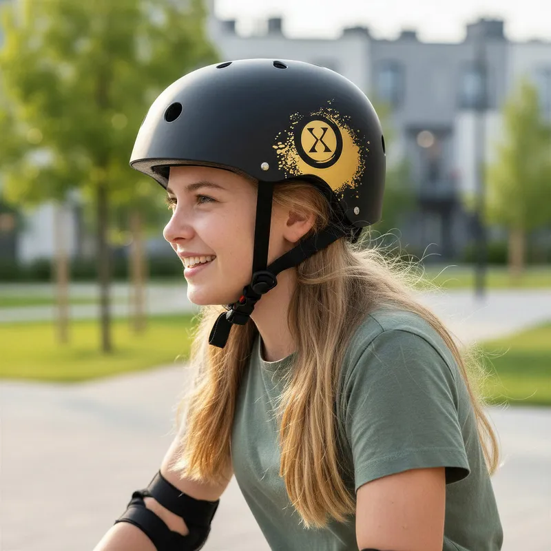MTW001 Fly Kask XS(48-52CM) NILS Extreme - Złoty