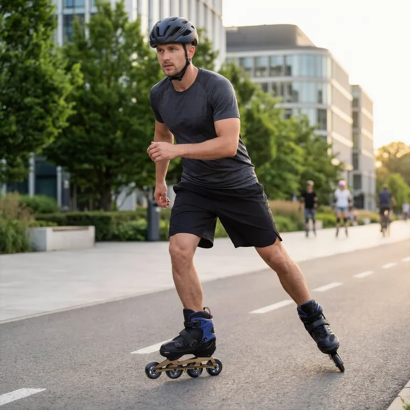 NA684 Łyżworolki Velto Rozm. XL(42-45) NILS Extreme - Granatowe