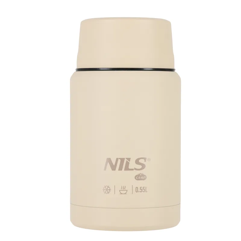 NC3807 Termos Obiadowy 550ml NILS Camp - Beżowy