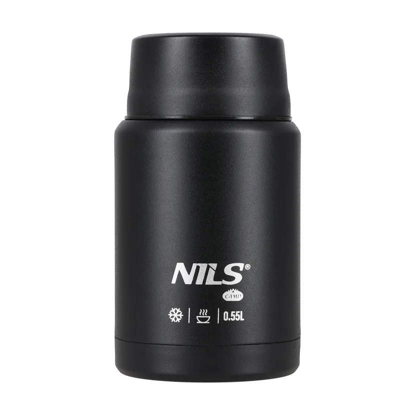 NC3807 Termos Obiadowy 550ml NILS Camp - Czarny