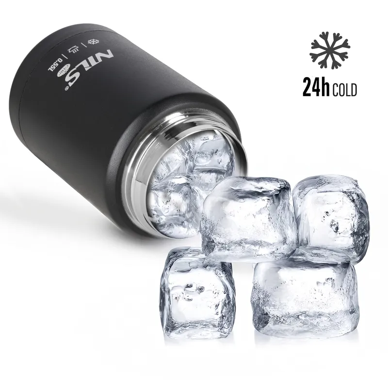 NC3807 Termos Obiadowy 550ml NILS Camp - Czarny