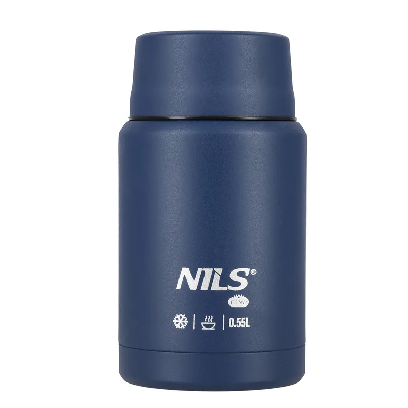 NC3807 Termos Obiadowy 550ml NILS Camp - Niebieski