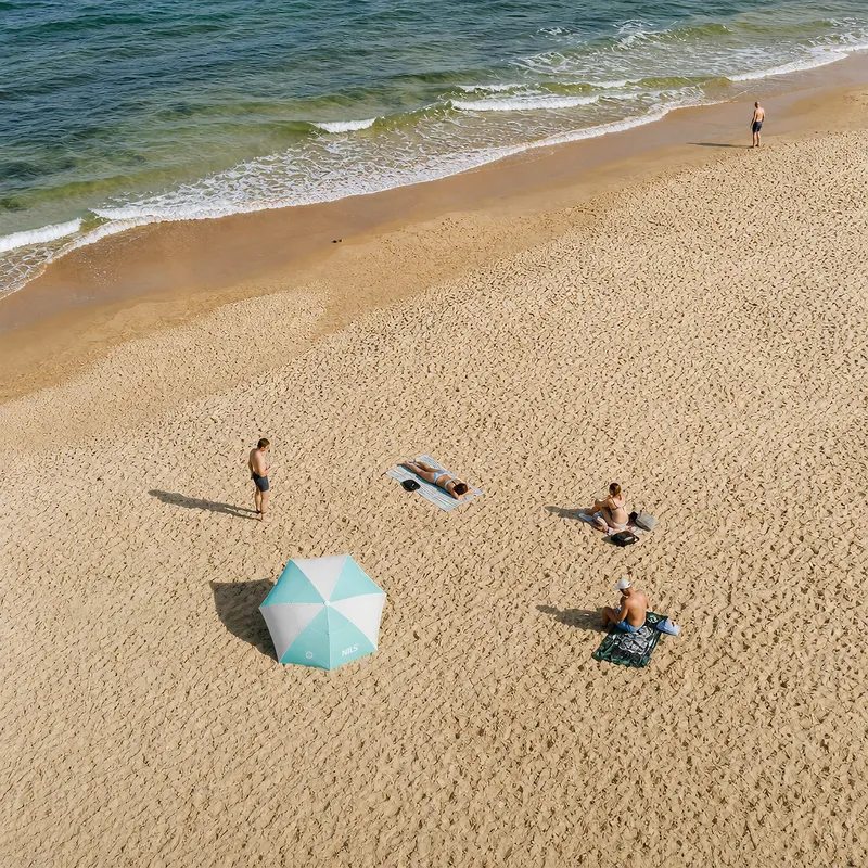 NC4803 Parasol - Parawan Plażowy 2 w 1 NILS
