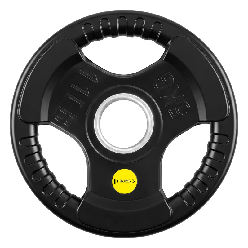 TOK05 Pro Talerz Olimpijski Ogumowany 5 kg Hms