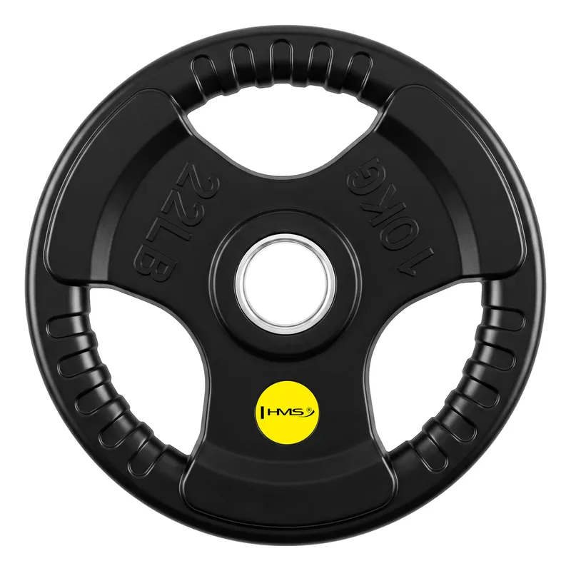 TOK10 Pro Talerz Olimpijski Ogumowany 10 kg Hms
