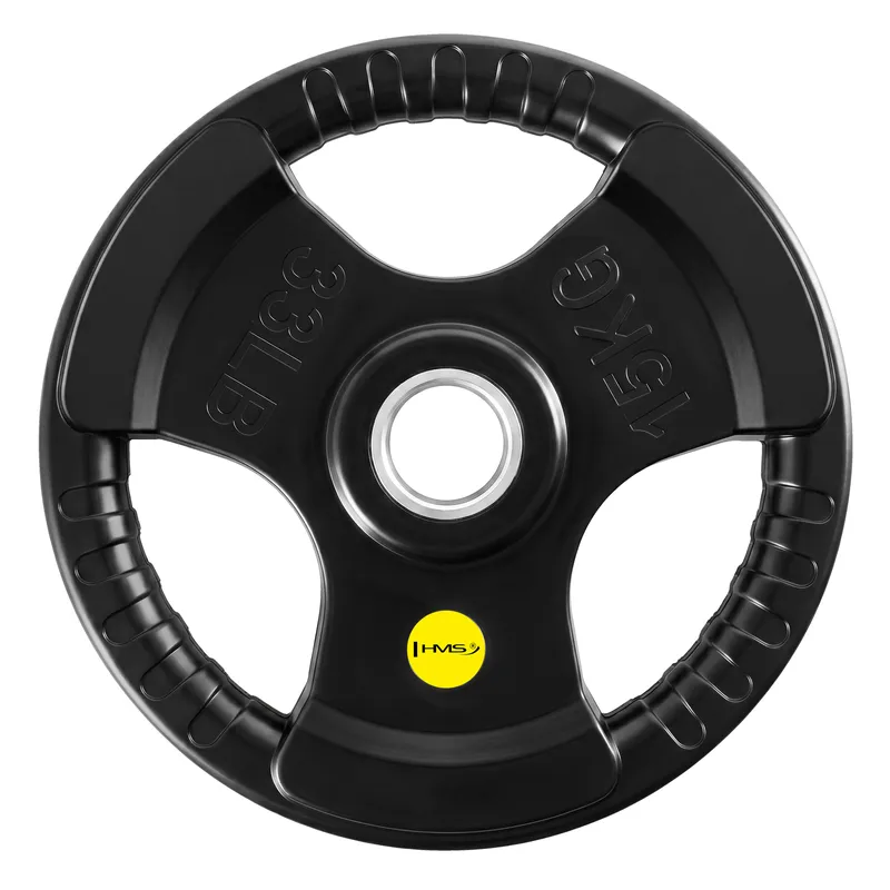 TOK15 Pro Talerz Olimpijski Ogumowany 15 kg Hms