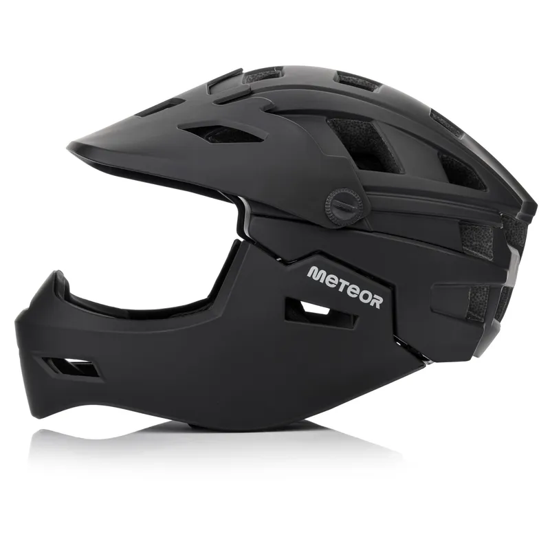 Kask Rowerowy Full-Face METEOR Hydra S 51-55 cm - Czarny