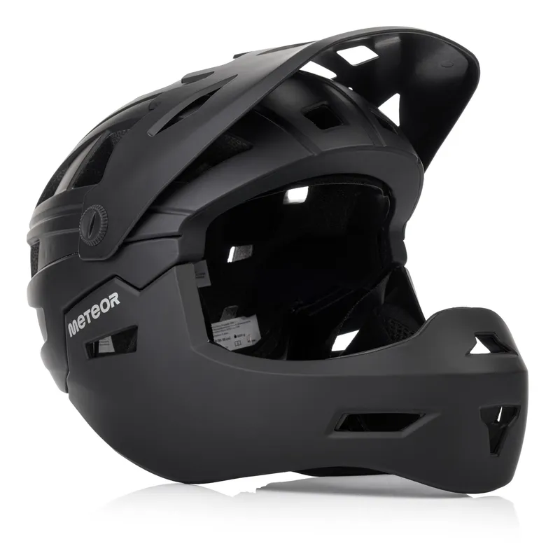 Kask Rowerowy Full-Face METEOR Hydra S 51-55 cm - Czarny