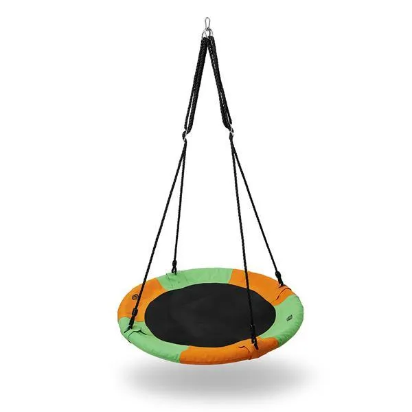 NB5003 Orange-Green ŚR.90 cm Bocianie Gniazdo Huśtawka NILS Camp