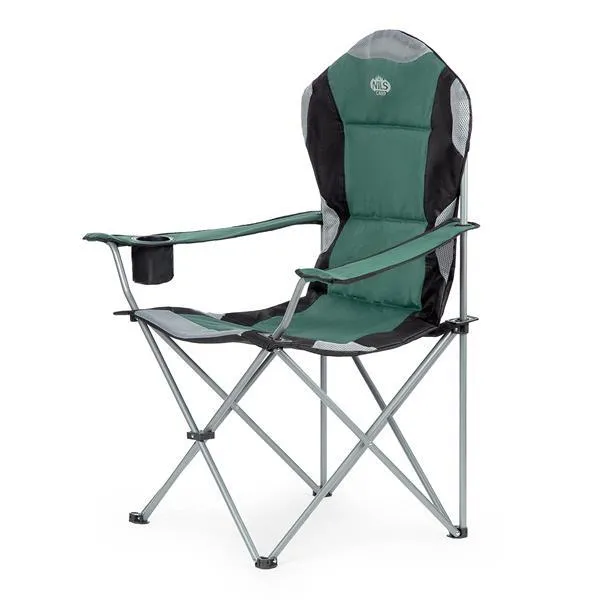 NC3080 Krzesło Turystyczne 110 cm NILS Camp - Zielone