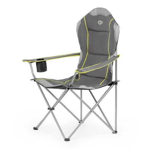 NC3080 Krzesło Turystyczne 110 cm NILS Camp - Szare