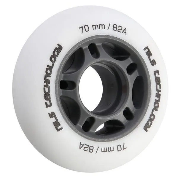 Pu 70x24 82A Matowe Kółka (4 Szt.) NILS Extreme - Białe