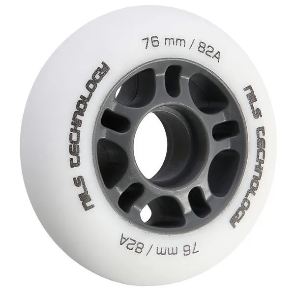 Pu 76x24 82A Matowe Kółka (4 Szt.) NILS Extreme - Białe