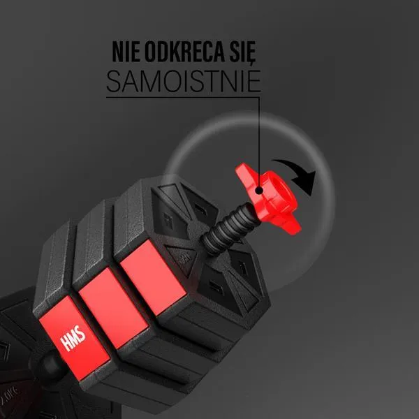 SGC20 Sztangielki-Sztanga Kompozyt 20 kg Hms