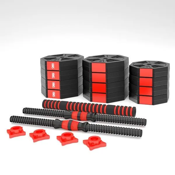 SGC30 Sztangielki-Sztanga Kompozyt 30 kg Hms