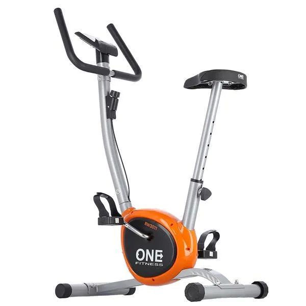 RW3011 Silver-Orange Rower Mechaniczny One Fitness
