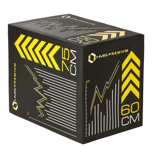 PYB01 Skrzynia Plyometryczna Soft 750x600x500mm Hms Premium