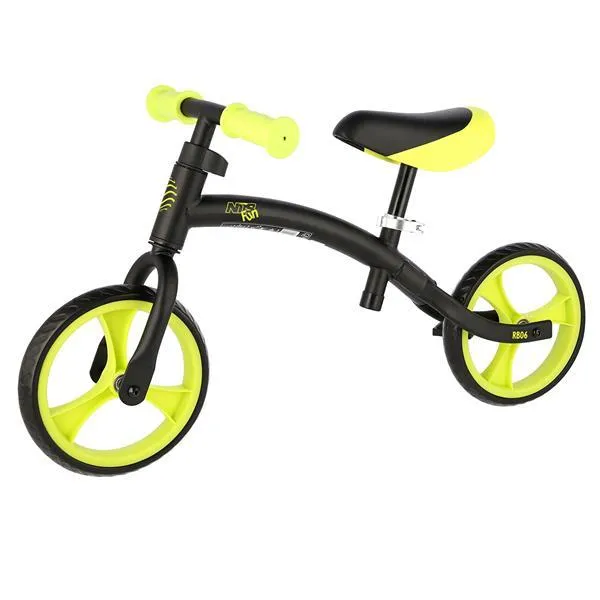 RB06 Black/Green Rowerek Biegowy NILS Fun