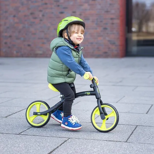 RB06 Black/Green Rowerek Biegowy NILS Fun