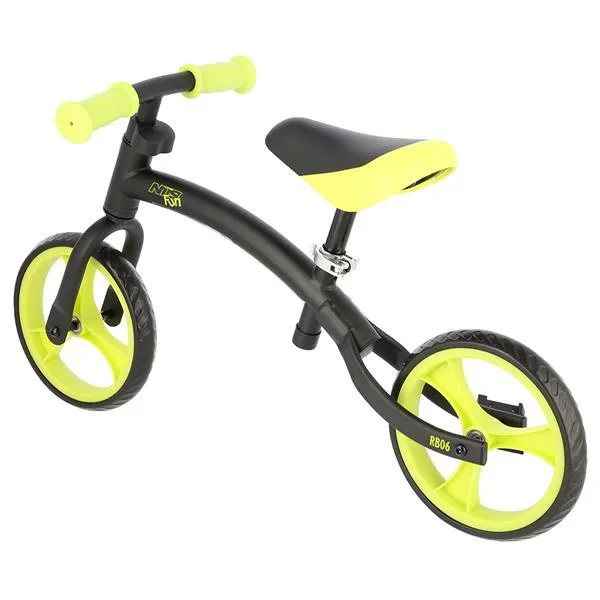 RB06 Black/Green Rowerek Biegowy NILS Fun