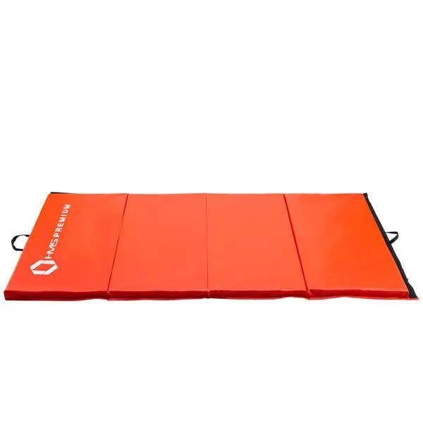 MGS01 Materac Gimnastyczny Składany 2400x1200 mm Red Hms Premium