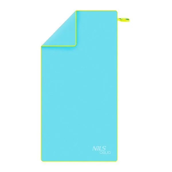 NAR11 Jasnoniebieski Ręcznik Z Mikrofibry 140x70 cm NILS Aqua