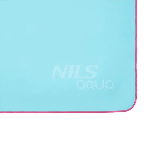NAR13 Jasnoniebieski Ręcznik Z Mikrofibry 200x90 cm NILS Aqua