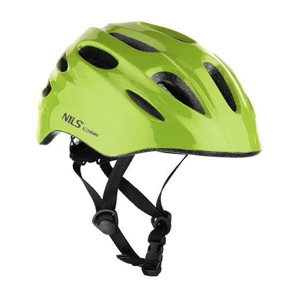 MTW01 LED Rozm. XS (43-49 Cm) Kask NILS Extreme - Zielony